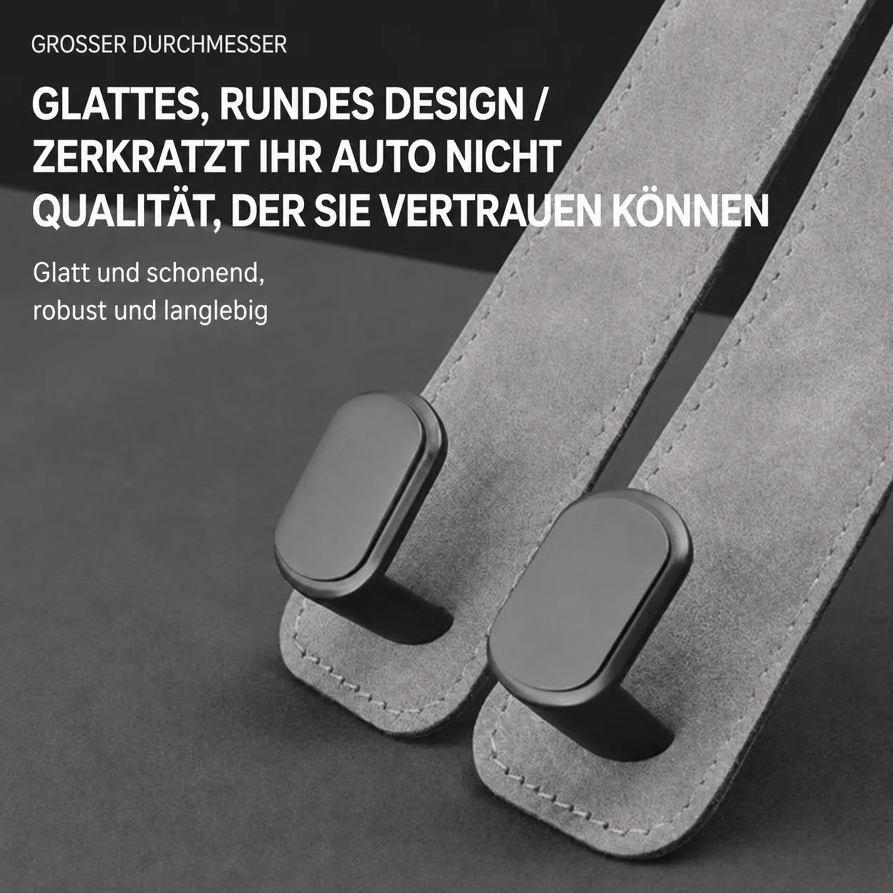 🌟😍 Nur heute: 80 % Rabatt 💰 | Luxus-Doppelhaken für Auto-Kopfstützen – Mehr Ordnung & Stil im Auto! 🚗✨ - Image 5